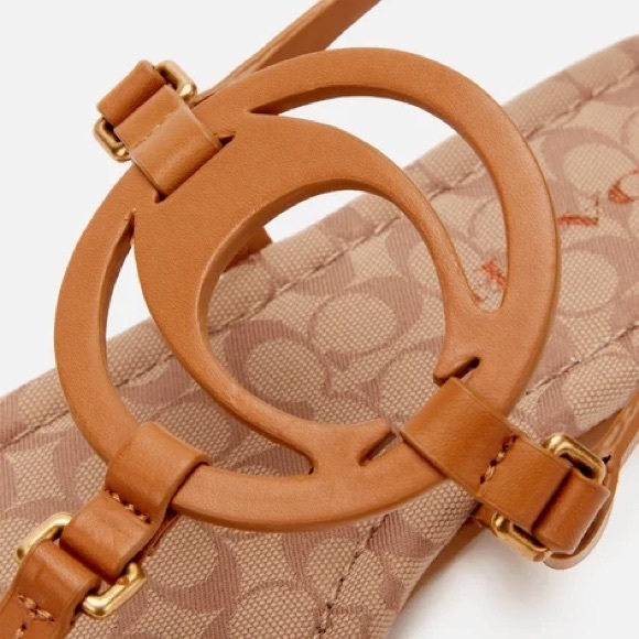 Coach Jeri Leather Sandals - Picture 3 of 12